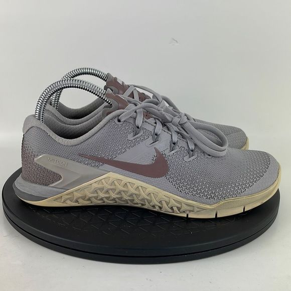 Nike Metcon 4 LM Gray Athletic Training Shoes AH8804-002 Women’s Size 8 - Picture 4 of 12